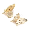 Rack Plating Brass Clear Cubic Zirconia Pendants KK-B078-03G14-2