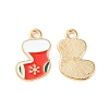 Christmas Alloy Enamel Pendants ENAM-D047-09LG-02-1