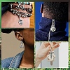40Pcs 8 Styles Tibetan Style Alloy Pendants FIND-YW0005-67-6