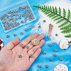 80Pcs Tibetan Style Alloy Beads TIBE-DC0001-17-3