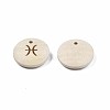 Laser Out Wood Pendants WOOD-S053-51I-3