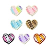 14Pcs 7 Colors Alloy Enamel Beads ENAM-CJ0007-15-1