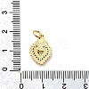 Brass Micro Pave Cubic Zirconia Pendants KK-L262-16G-3
