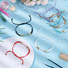 6 Colors Nylon Thread Braided Bead Bracelets BJEW-PH01865-5