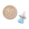 Acrylic & ABS Plastic Imitation Pearl Angel Pendants PALLOY-JF04466-02-2