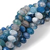 Natural Banded Agate/Striped Agate Beads Strands G-E605-A02-02B-2