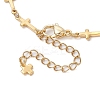 304 Stainless Steel Link Chains Bracelets for Women BJEW-JB11315-01-4