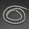 Synthetic Quartz Round Bead Strands PIEG-J002-16-6mm-2