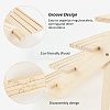 4- Tier Wood Display Stands ODIS-WH0027-028-5