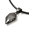 Rack Plating Alloy Heart Pendant Necklaces Sets LS-NJEW-B081-07A-5