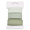 9 Yards 3 Styles Polyester Ribbon SRIB-A014-C05-4