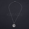 Non-Tarnish 201 Stainless Steel Pendant Necklaces LS-NJEW-S105-JN530-45-1-2