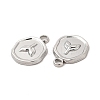 Non-Tarnish 304 Stainless Steel Pendants STAS-I671-09P-2