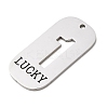 304 Stainless Steel Pendants STAS-D200-02B-P-2