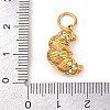 304 Stainless Steel Rhinestone Pendants STAS-I365-01G-03-3