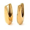 Real 18K Gold Plated 304 Stainless Stee Hoop Earrings LS-EJEW-U009-02G-08-1