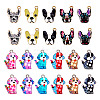 22Pcs 11 Styles Alloy Enamel Pandants FIND-TA0004-95-2