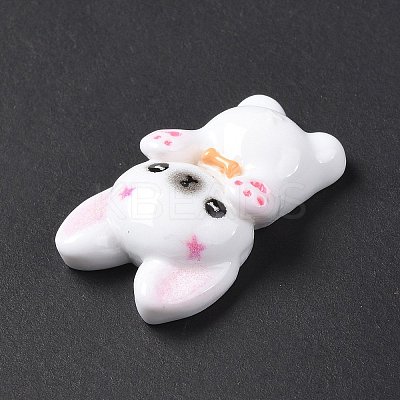Opaque Resin Cabochons LS-RESI-G065-01A-1