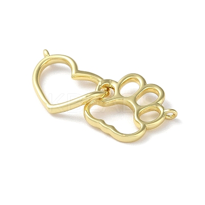 Rack Plating Brass Pendants KK-P245-04G-1