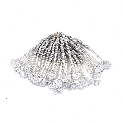 Glass Seed Beads Cabochons FIND-T044-04D-1