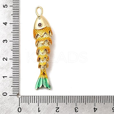 Rack Plating Brass Pendants KK-A268-05G-C03-1