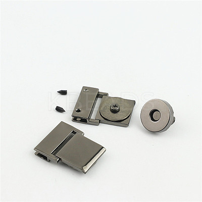 Zinc Alloy Twist Bag Lock Purse Catch Clasps LS-PURS-PW0001-061B-1