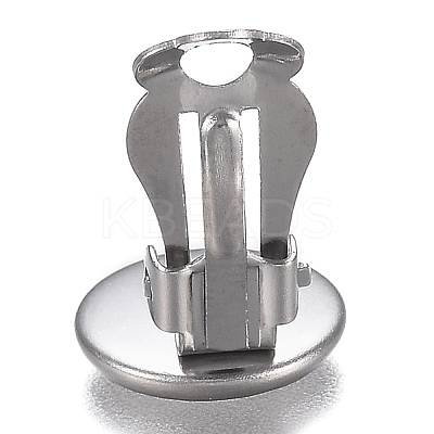 Tarnish Resistant 304 Stainless Steel Clip-on Earring Setting STAS-I166-33P-1