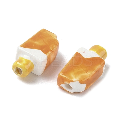 Handmade Porcelain Beads PORC-K003-07C-1