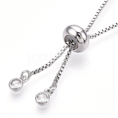Rack Plating Adjustable Brass Slider Bracelet Making MAK-R025-02P-1-1
