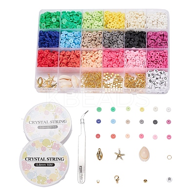 DIY Summer Style Jewelry Set Kits DIY-YW0002-03B-1
