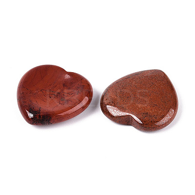 Natural Red Jasper Worry Stones G-A213-09E-1