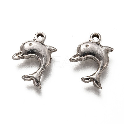 Non-Tarnish 201 Stainless Steel Pendants X-STAS-H125-42P-1