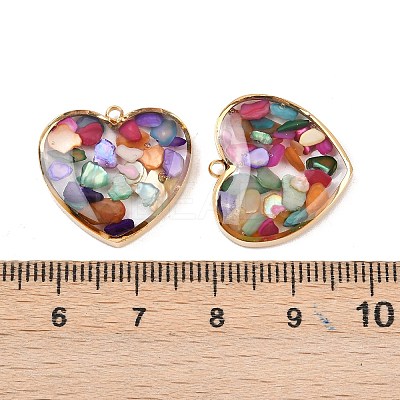 304 Stainless Steel Pendants STAS-C146-05G-02-1
