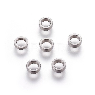 Non-Tarnish 304 Stainless Steel Spacer Beads X-STAS-P232-01P-1