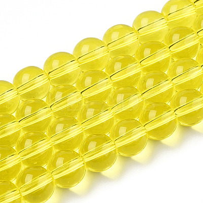 Transparent Glass Beads Strands LS-GLAA-T032-T8mm-12-1