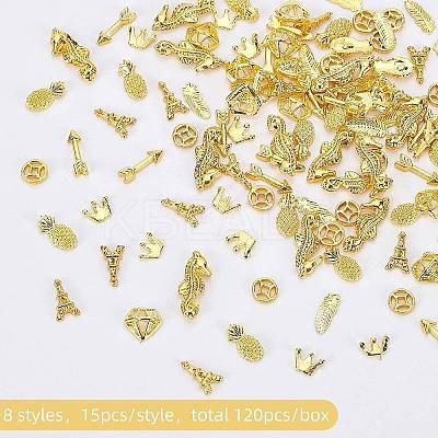 Alloy Cabochons PALLOY-OC0002-31G-1