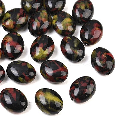 Handmade Porcelain Beads X-PORC-S496-P06-1
