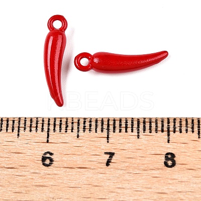 Alloy Enamel Pendants ENAM-T020-11A-RS-1