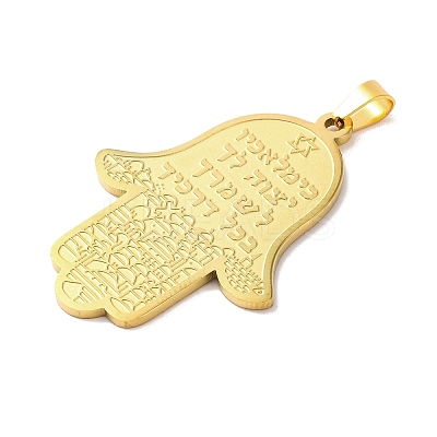 304 Stainless Steel Pendants STAS-Z069-02G-1