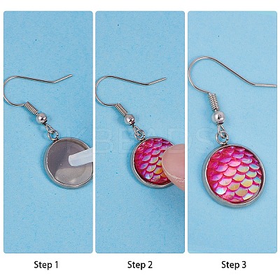 Resin Cabochons CRES-SC0001-03-1