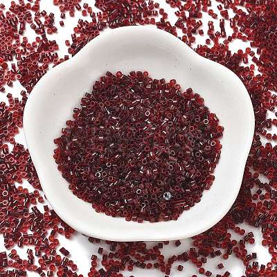 Transparent Colours Glass Seed Beads SEED-H003-01A-1