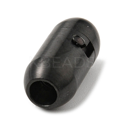 304 Stainless Steel Locking Tube Magnetic Clasps Ion Plating(IP) STAS-F194-14B-1