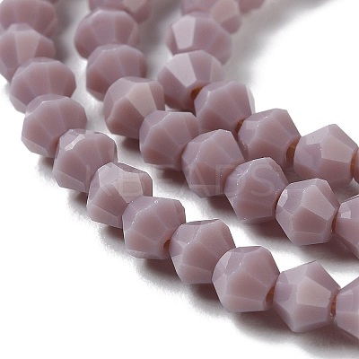 Opaque Solid Color Imitation Jade Glass Beads Strands LS-EGLA-A039-P4mm-D13-1