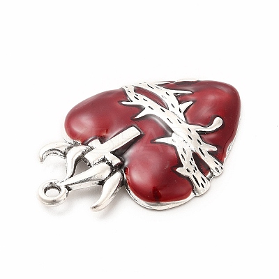 Alloy Enamel Pendants FIND-A028-01AS-02-1