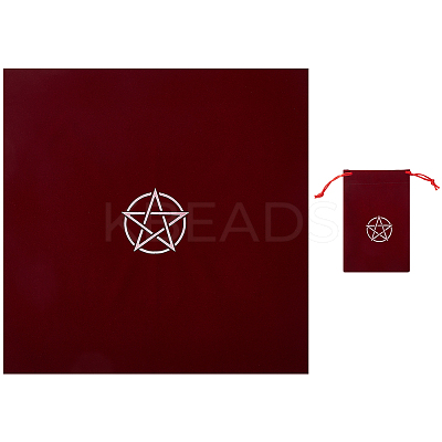 Star Pattern 1Pc Tarot Card Drawstring Storage Bag TP-CN0001-34B-1