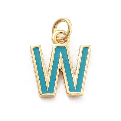 Rack Plating Brass Pendants KK-C065-03W-G-1