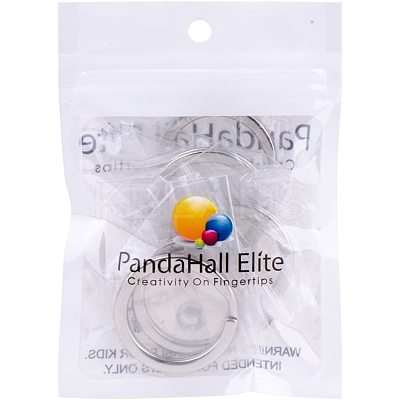 304 Stainless Steel Keychain Clasp Findings STAS-PH0002-22P-1