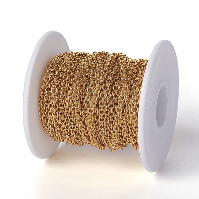 PVD Vacuum Plating 304 Stainless Steel Rolo Chains CHS-I001-07-1