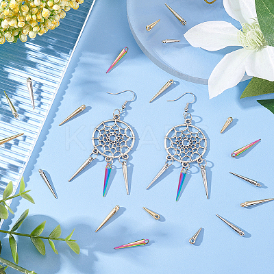 60Pcs 3 Colors Alloy Pendants PALLOY-DC0001-01-NR-1