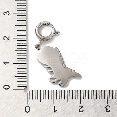 Non-Tarnish 304 Stainless Steel Pendants STAS-Q252-29P-1
